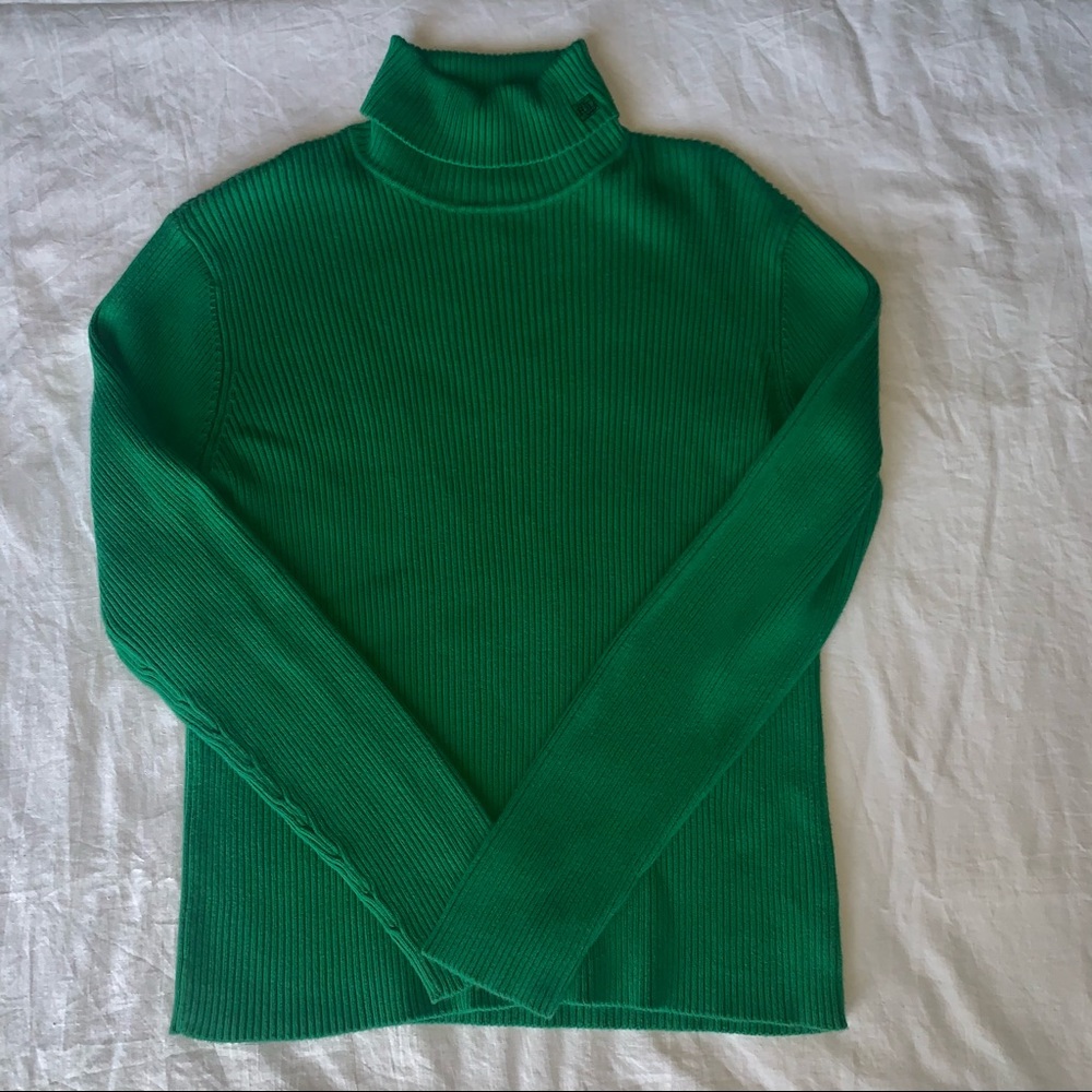 Lauren Ralph Lauren dark green turtleneck